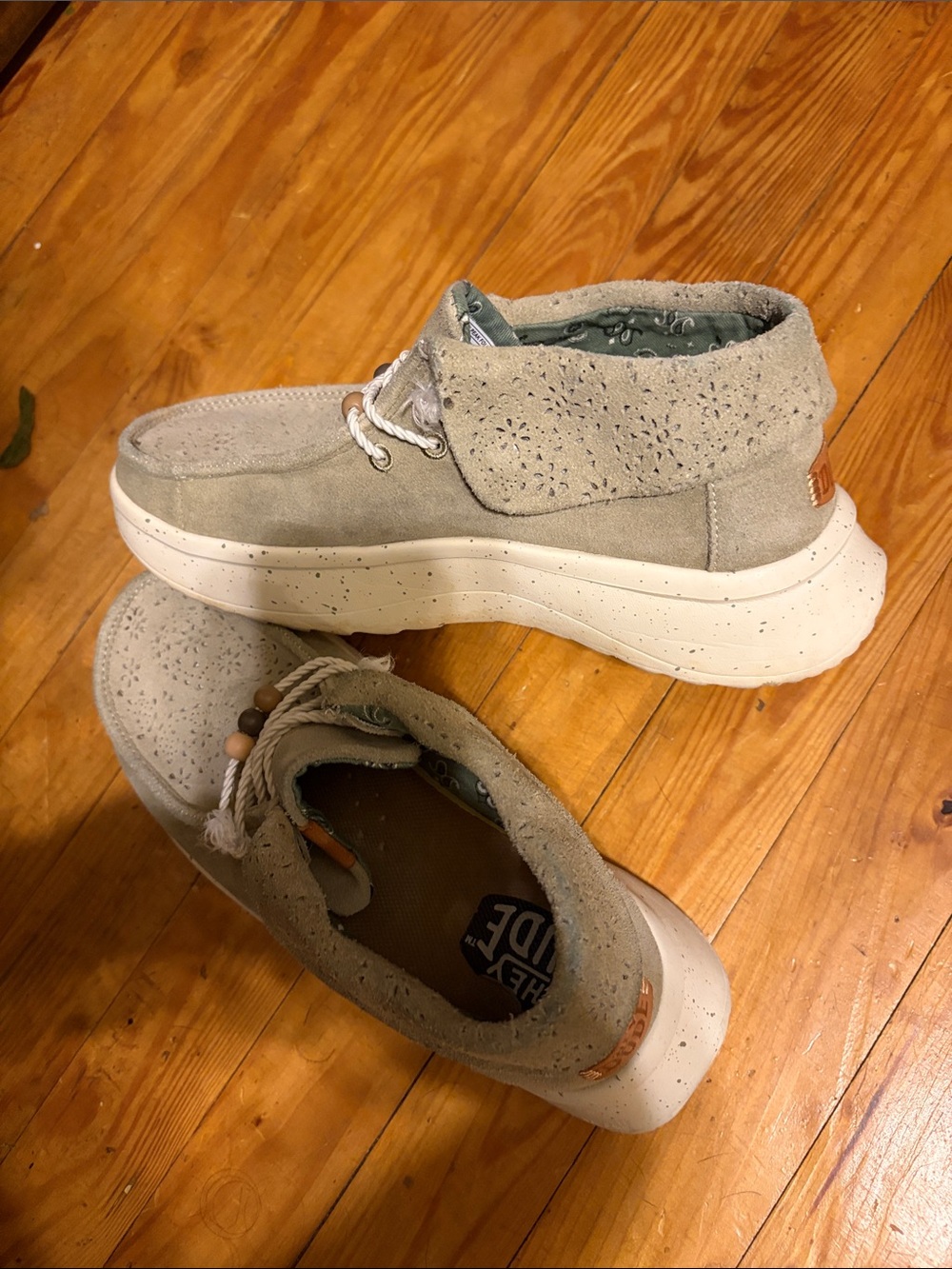Hey Dude Mid Suede Sneaker Bootie